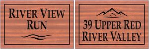 River view Run  39 Upper Red River Valley signs